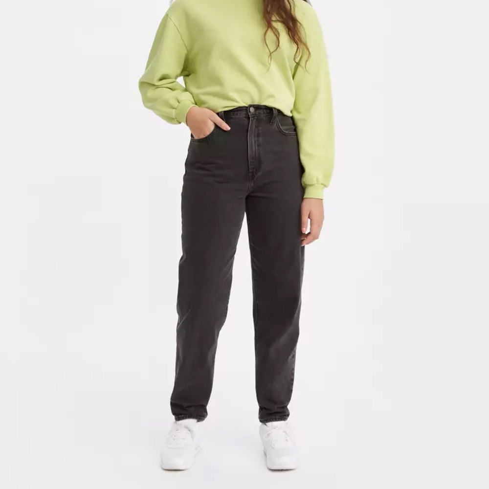 High Loose Taper Black Jeans Levi’s High Waisted